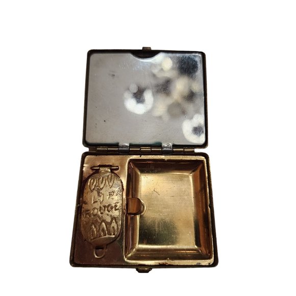 Vintage Art Deco Rare Volupte Compact (A3640) - Picture 5 of 7